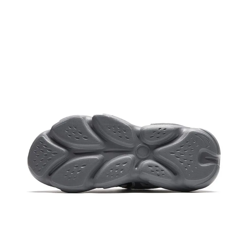 Anta Meowth Shoes Wear Resistant Low Top Casual Shoes Women's Black Gray-4