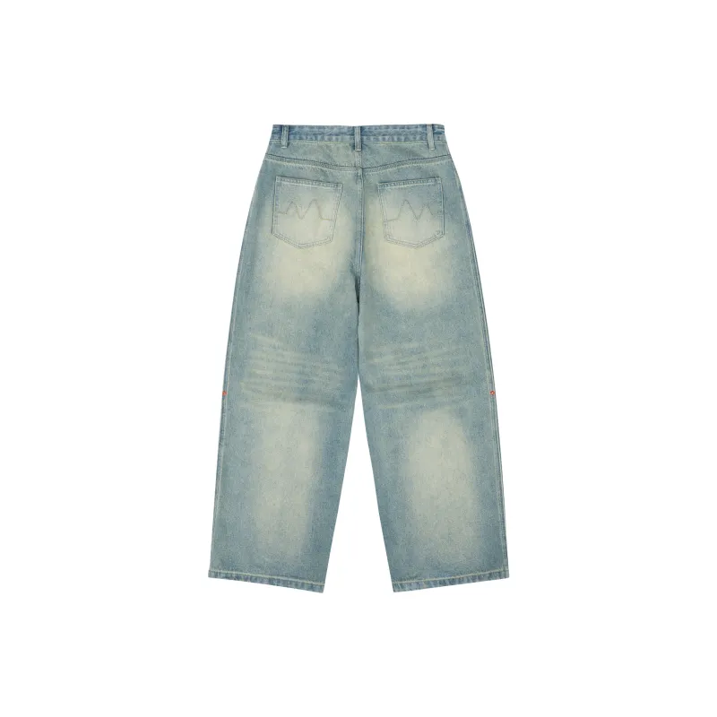 MostwantedLab Jeans Unisex Washed Blue-1