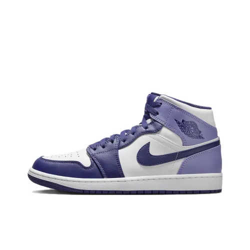 Jordan 1 Mid Blueberry