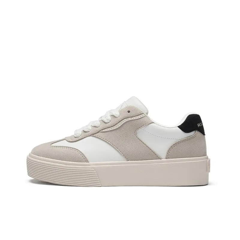 Rockfish Puffy Shoes Low Top Skateboard Shoes Women's Khaki-0