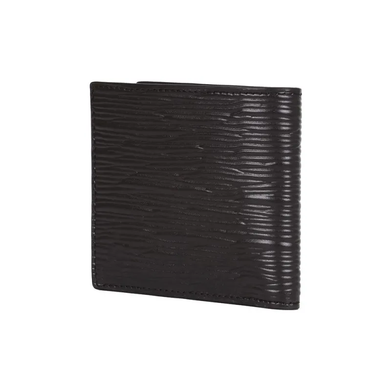 VERSACE Cow Leather Wallet Men's Brown-2