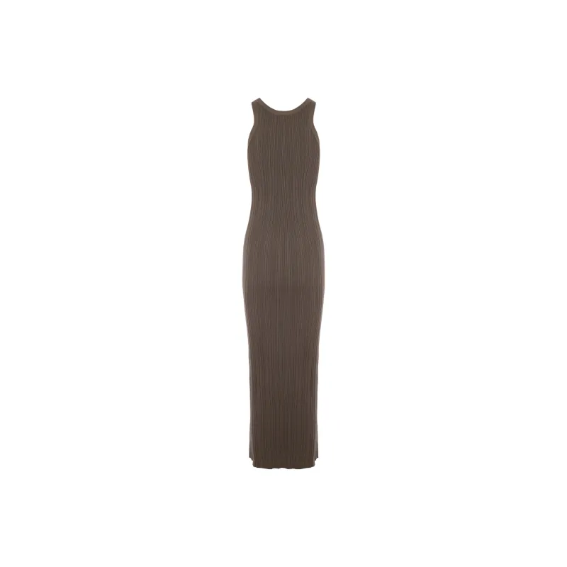 TOTEME Sleeveless Dresses Women's Brown-1