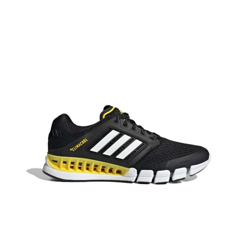 Adidas Revolution Shoes 'Black White Yellow'-1