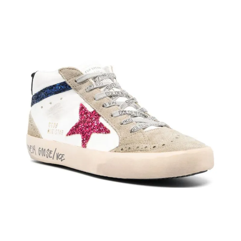 Golden Goose Mid Star High-top Sneakers-1