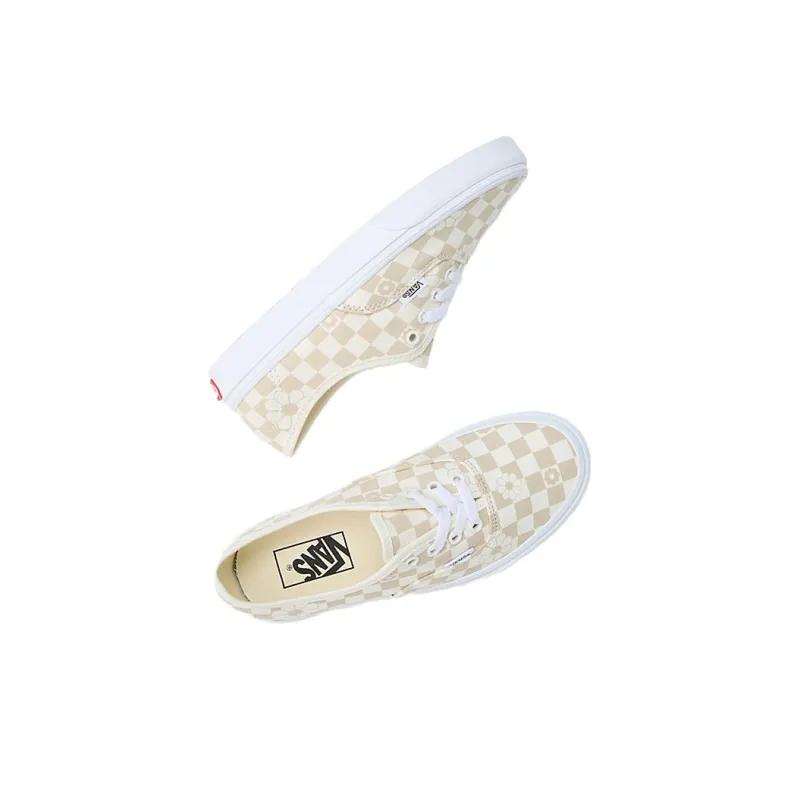 Vans Floral Check Authentic 'Beige White'-3