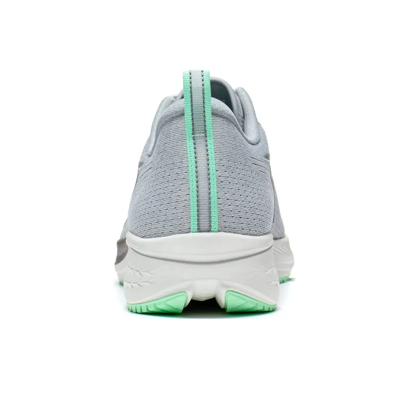 LiNing Red Hare 6 Abrasion Resistant Low Top Sprint Long Distance Running Training Running Shoes Men's Gray Cyan-4