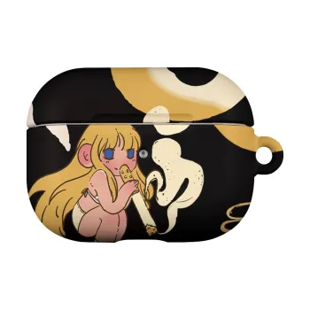 Keshami Compatible With Apple AirPods Pro 2/AirPods 4/3 PC Matte Hard Shell Individual Angel Headphone Cases