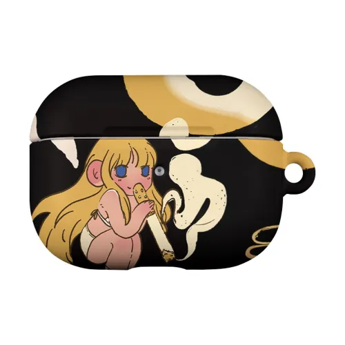 Keshami Compatible With Apple AirPods Pro 2/AirPods 4/3 PC Matte Hard Shell Individual Angel Headphone Cases