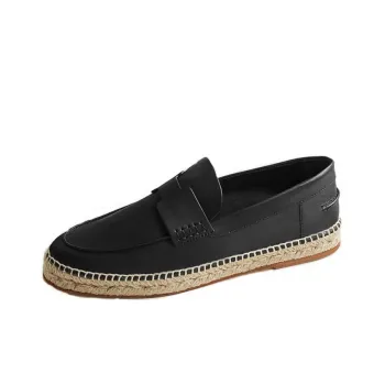 HERMES Espadrilles Men Black
