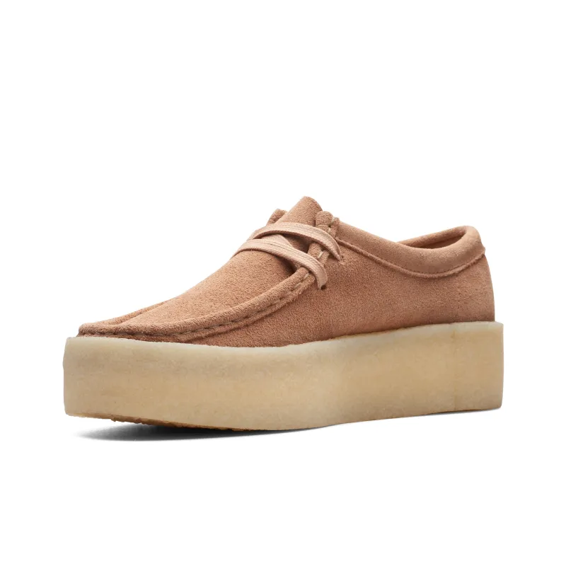 Clarks Originals Low Top Skateboard Shoes Women's Flesh Pink-1