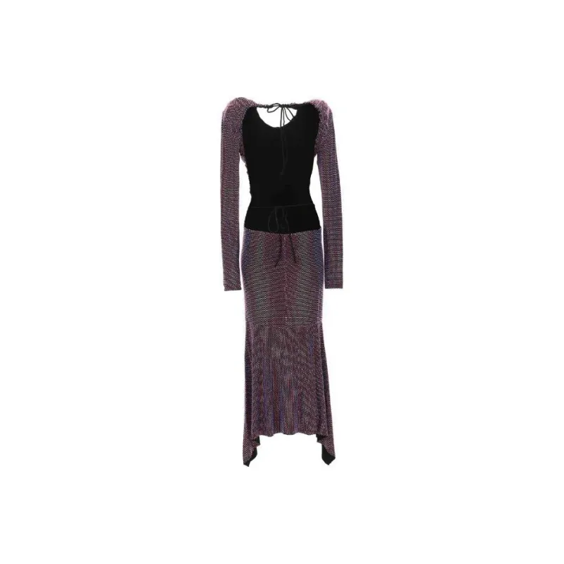 Alexandre Vauthier Long-Sleeved Dresses Women's Umber-1