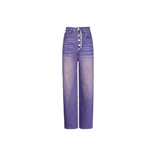 BASIC HOUSE Jeans Women's Purple