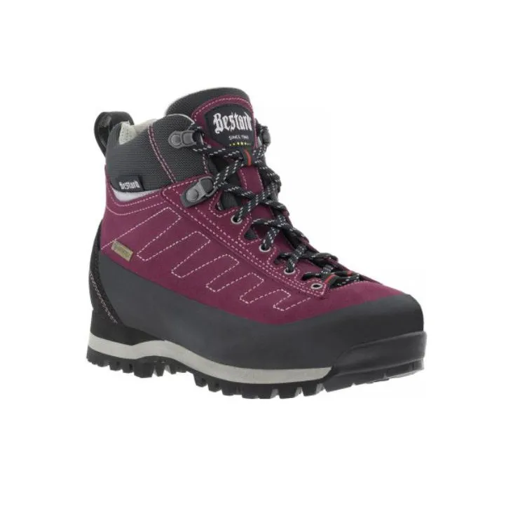 Bestard Nova Lady Cushioning Wear-Resistant High-Top Outdoor Hiking Shoes Unisex Purple-2