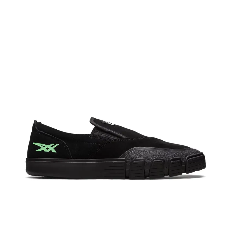 Asics Gel Flexkee Slip On 'Black Green'-1
