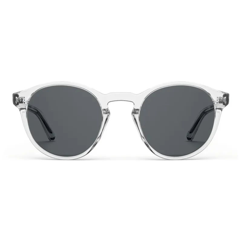 PARZIN Plate Frame Round Sunglasses Unisex Multicolor-9