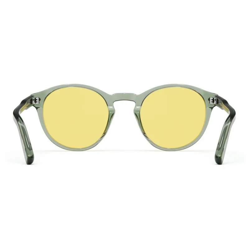 PARZIN Plate Frame Round Sunglasses Unisex Multicolor-6