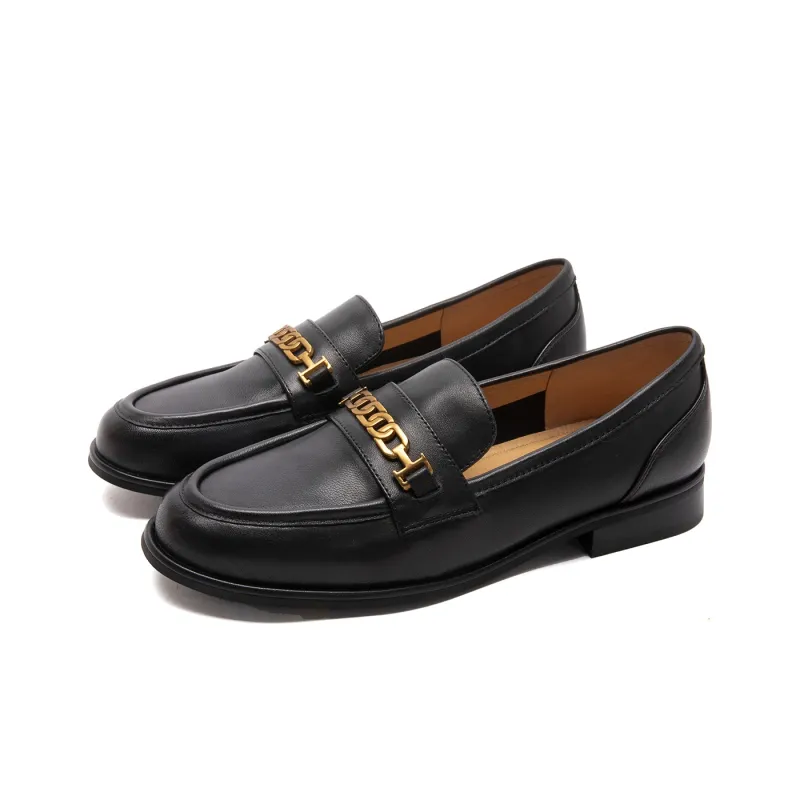 Anthony Miles Loafers Women's Black-1