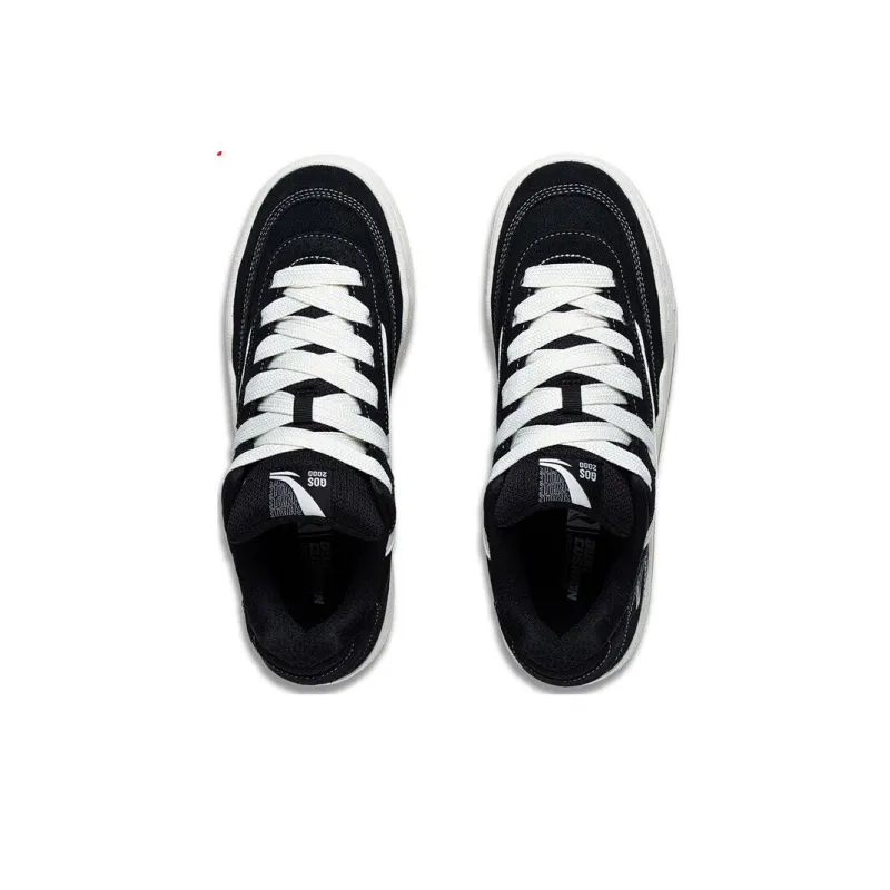 LiNing GOS 2000 Low Top Skateboard Shoes Men's Black-3