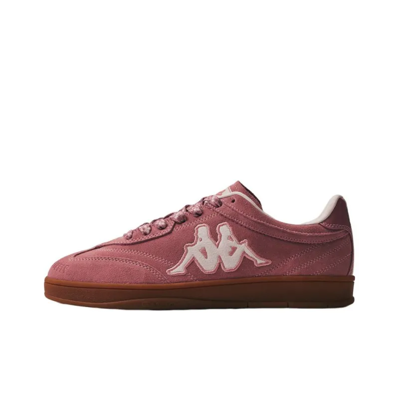 XIAJIAHUAN x Kappa Anti Slip Wear Resistant Low Top Skateboard Shoes Unisex Pink-0
