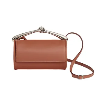 HERMES Maximors Swift Calfskin Crossbody One Shoulder Handbags Women's 6C Copper Red