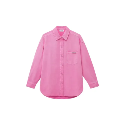 D'zzit Shirts Women's Pink