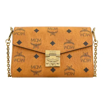 MCM Millie Visetos Coated Canvas Crossbody Bag, Shoulder Bag Small Size Women's