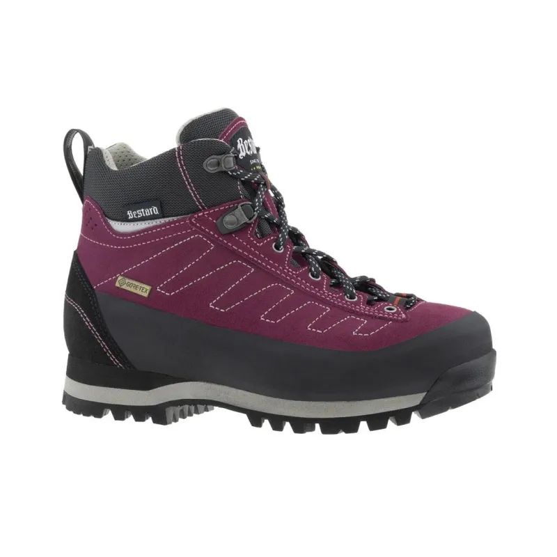 Bestard Nova Lady Cushioning Wear-Resistant High-Top Outdoor Hiking Shoes Unisex Purple-1