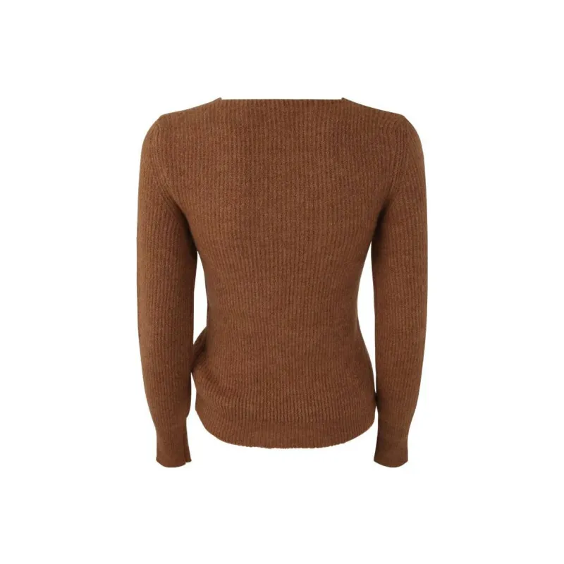 Jacquemus La Maille Pau Asymmetric Cardigan-1