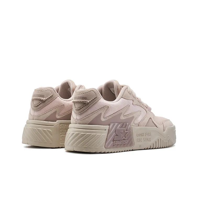 STARTER Vol Anti Slip Wear Resistant Low Top Skateboard Shoes Women's Light Pink-2