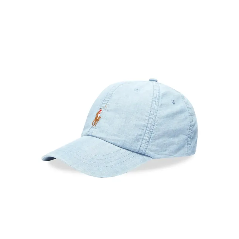 Polo Ralph Lauren Cotton Baseball Caps Men's Light Blue-0