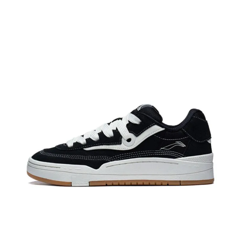 LiNing GOS 2000 Low Top Skateboard Shoes Men's Black-0
