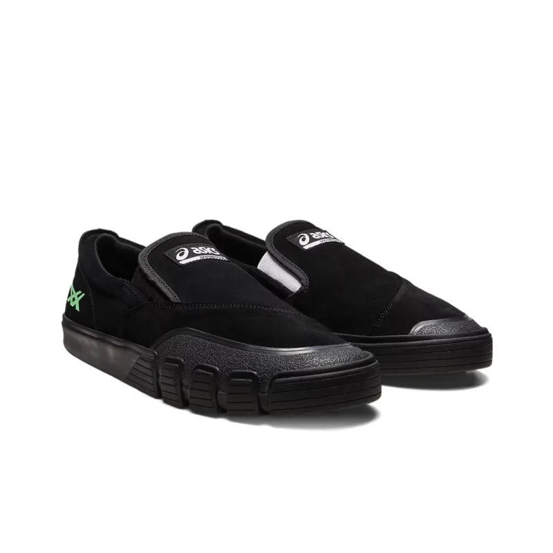 Asics Gel Flexkee Slip On 'Black Green'-2