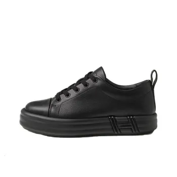 HERMES Happy Low-Top Casual Shoes Women's Black