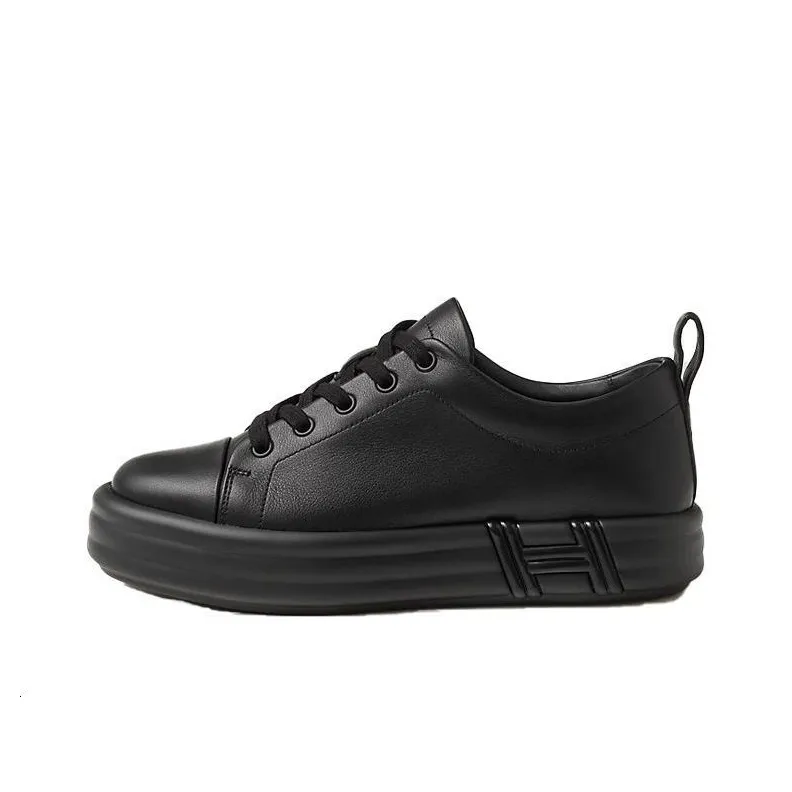 HERMES Happy Low-Top Casual Shoes Women's Black-0