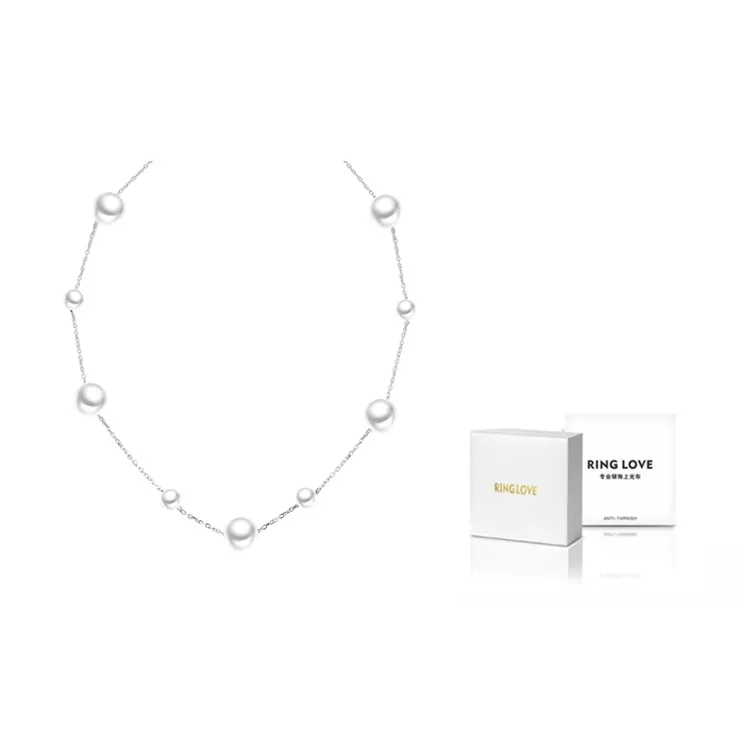 RINGLOVE S925 Silver Necklaces Women's Silver Purple-1