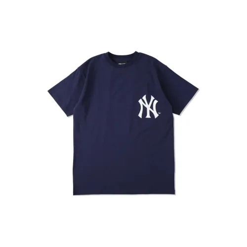 MLB X Wind And Sea Co-branded Series T-Shirts Unisex Navy Blue