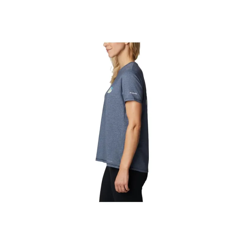 Columbia T Shirts Women's Blue-2