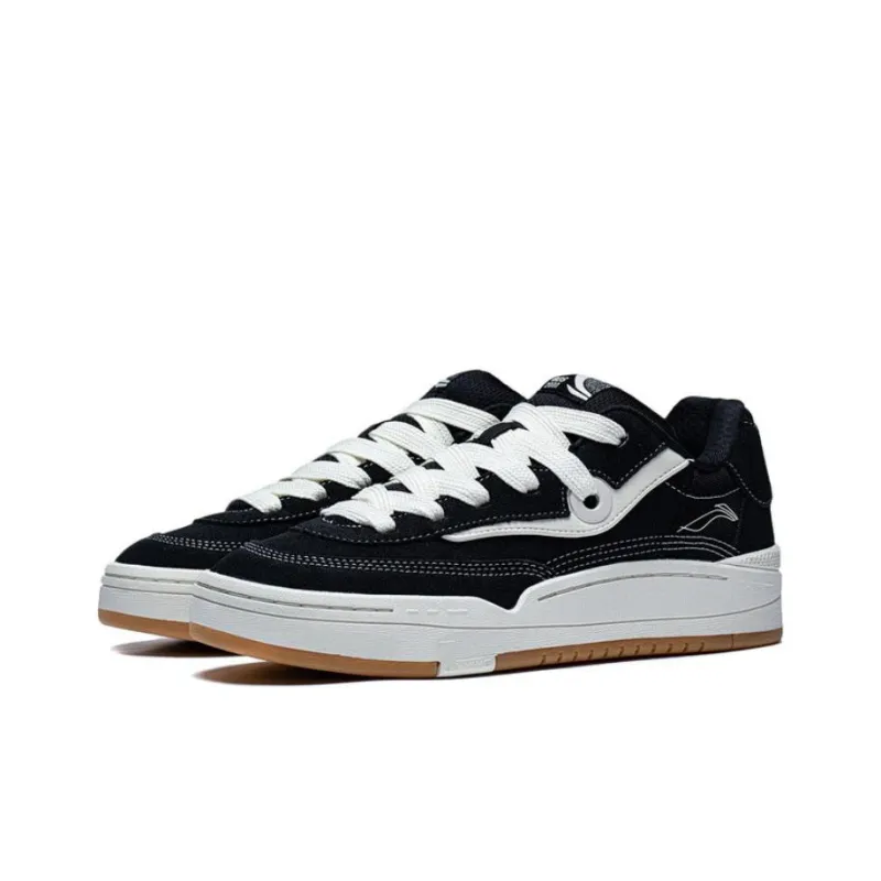 LiNing GOS 2000 Low Top Skateboard Shoes Men's Black-2