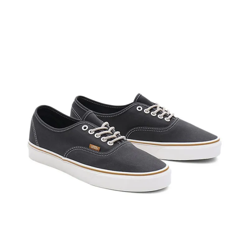 Vans Authentic Durable Breathable Low Top Skateboard Shoes Unisex Black-2
