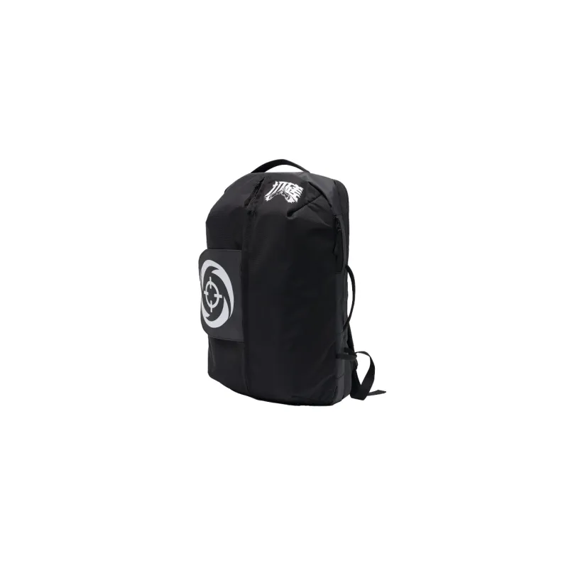 RIGORER Polyester Backpack Regular Unisex Black-1