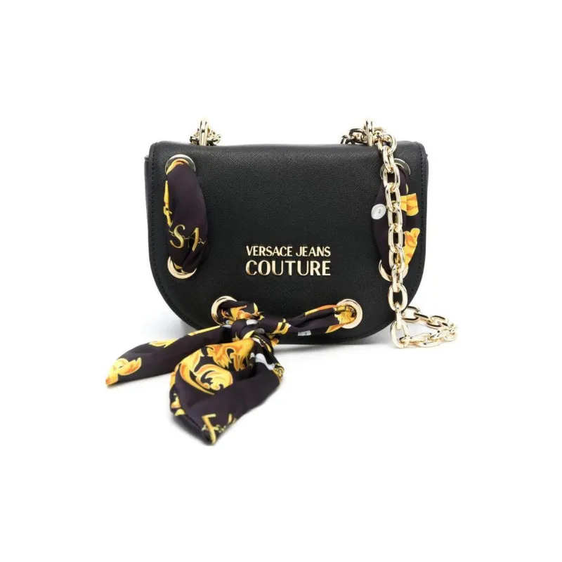 VERSACE JEANS COUTURE Polyester Crossbody Bag, Shoulder Bag Women's Black-2