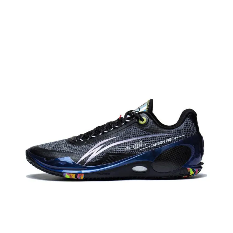 LiNing Wade 808 Ultra Cushioning Wear Resistant Low Top Basketball Shoes Men's Black-0