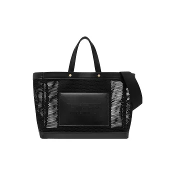 TOM FORD Logo Patch Semi-Sheer Tote Bag