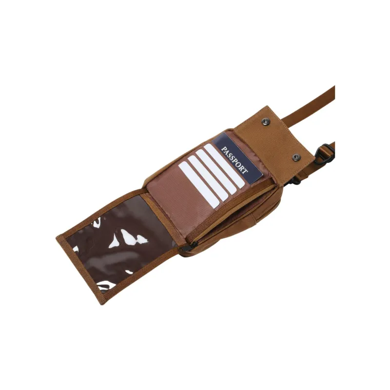Carhartt WIP Ramidus Collaboration Cotton Shoulder Bag Crossbody Bag Wallet Regular Men's Brown-3