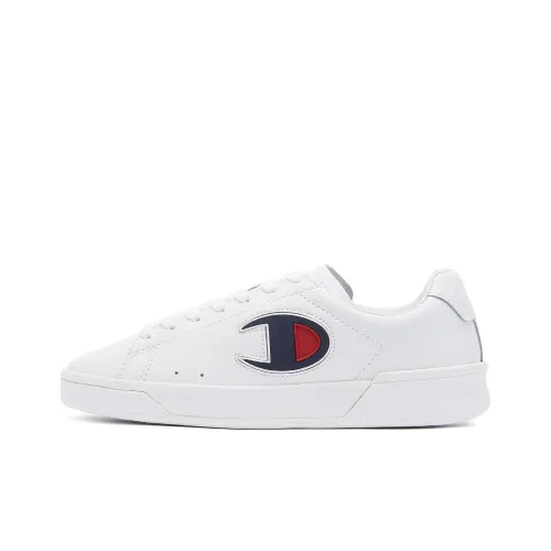 Champion Skateboard Shoes Men Low-Top White