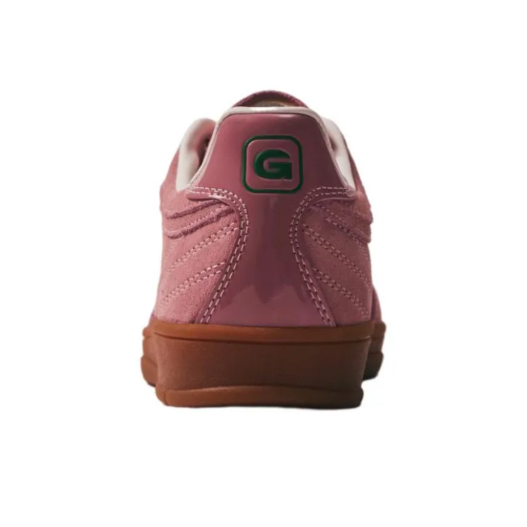 XIAJIAHUAN x Kappa Anti Slip Wear Resistant Low Top Skateboard Shoes Unisex Pink-3