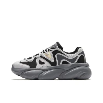 Anta Meowth Shoes Wear Resistant Low Top Casual Shoes Women's Black Gray
