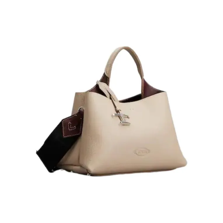 TOD'S Logo Embossed Mini Crossbody Bag-2