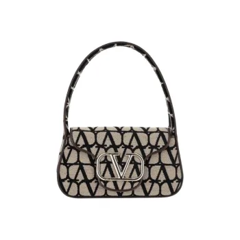 Valentino Cotton Shoulder Bag Regular Women's Multicolor