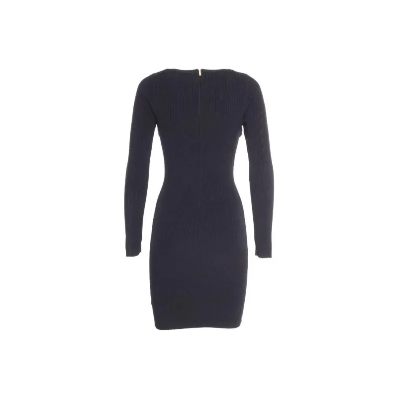 MICHAEL KORS Ribbed Stretch Viscose Blend Dress-1